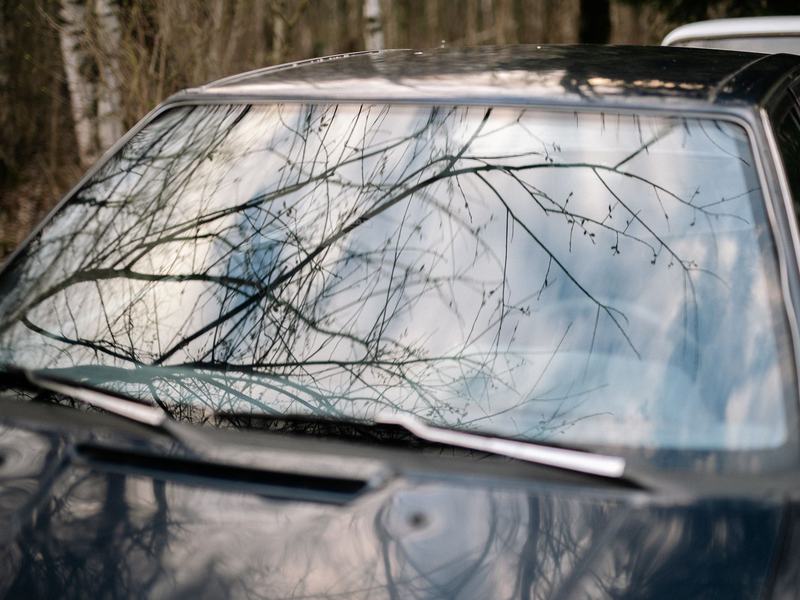 Finished windshield replacement job for a Grand Island homeowner
