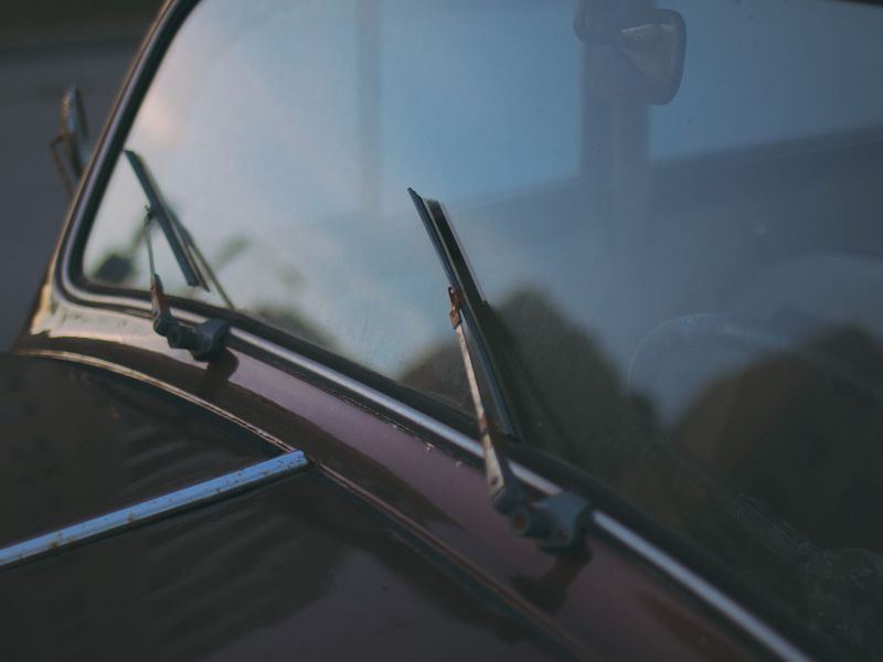 Windshield replacement job in the Copper Creek Estates neighborhood of Grand Island